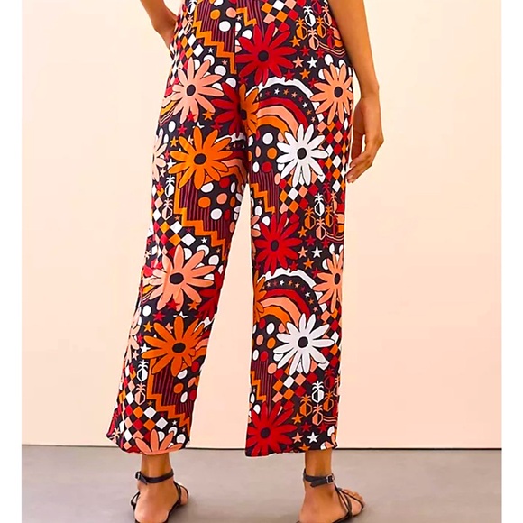 Farm Rio Daisy Wide Leg Pants - Picture 7 of 10